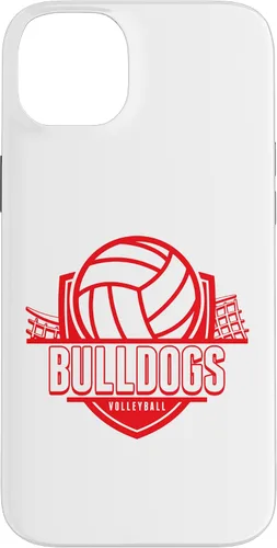 Vista 15 de Bulldogs Volleyball Back to School Spirit R Case for iPhone XR