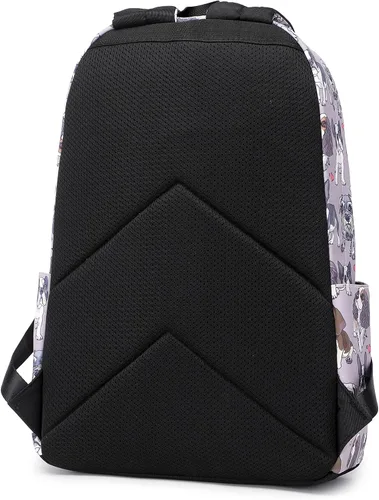 Vista 5 de Wadirum Mochila ligera para libros escolares para niños