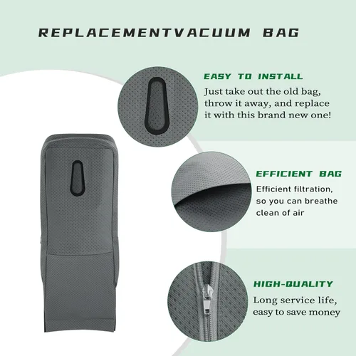 Vista 3 de Bolsa exterior para aspiradora Oreck Xl piezas de repuesto, aspiradoras de repuesto XL3640HH 3000, U3640RH 3000, XL3800H2B 3000, XL3900H2B 3000