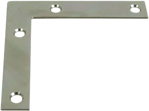 Vista 7 de NATIONAL/SPECTRUM BRANDS HHI Plancha de esquina plana N266-544 3-1/2