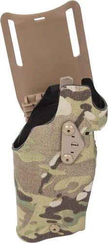 Vista 3 de ECOTRIC Funda táctica compatible con Glock 19/23 Cord Multi-Camo mano derecha