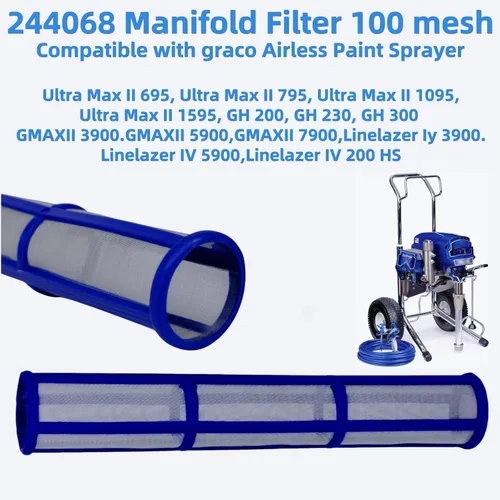 Vista 5 de 244067 60 filtros de colector de malla (244067 60 malla+244068 100 malla)