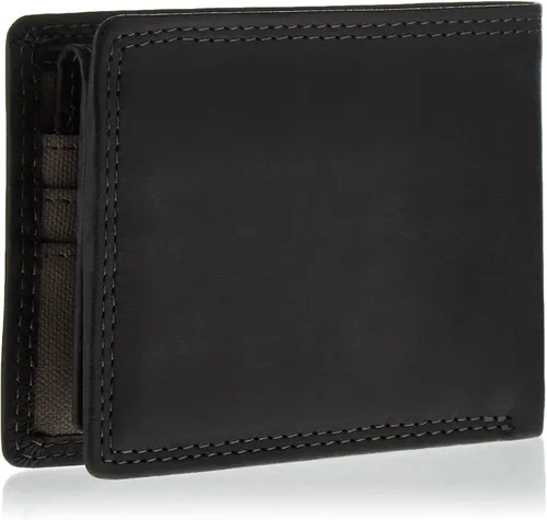 Vista 2 de Timberland PRO Men's Leather RFID Wallet with Removable Flip Pocket Card Carrier