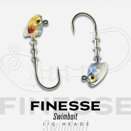 Vista 6 de 6th Sense Finesse Jig Head for Small Soft Plastic Swimbaits American Shad