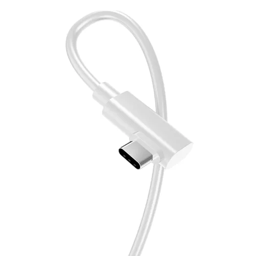 Vista 3 de VR Streaming Link Cable Compatible for Oculus Quest, Cuxnoo Virtual Reality Headset Cable Angle USB 3.2 Gen1 C-C High-Speed Data Transfer, Fast