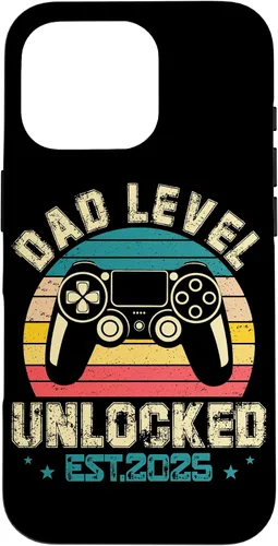 Vista 20 de iPhone XR Dad Level Unlocked EST.2025 Retro Style Case