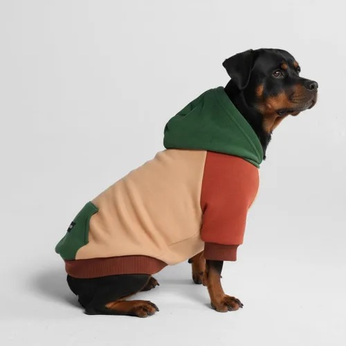 Vista 100 de Spark Paws Sudadera con capucha para perro, suéter de primera calidad para perros pequeños, medianos y grandes Trajes cálidos para bulldogs