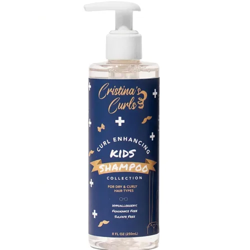 Vista 6 de Cristina's Curls Curl Deep Conditioner para niños: humedad y deslizamiento para desenredar y suavizar