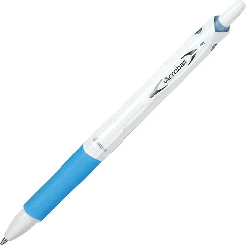 Vista 10 de Bolígrafo retráctil de tinta híbrida Acroball, de Pilot , Random Color Accents Paquete de 2