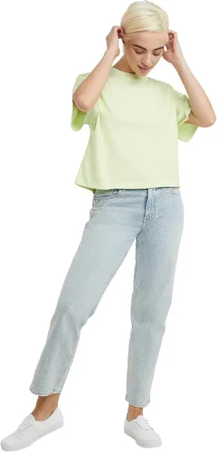 Vista 22 de Hanes Camiseta corta para mujer con cuello redondo para mujer