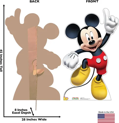 Vista 2 de Mickey Mouse y sus Amigos - Advanced Graphics Tamaño real Gigantografía, talla única Mickey Dance