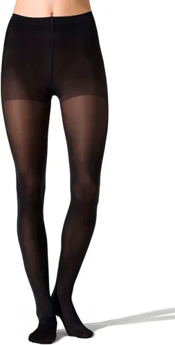 Vista 2 de FALKE Calcetines de compresión para mujer Vitalizer 40 DEN - semiopaco, mate, negro, tallas de EE. UU. 5 a 10.5, 1 par