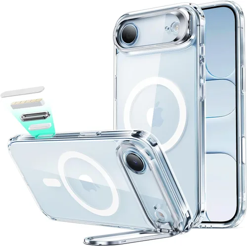 Vista 94 de ESR Funda para iPhone 13 Pro, compatible con MagSafe, protección de grado militar a prueba de golpes, soporte de anillo de cámara integrado, funda