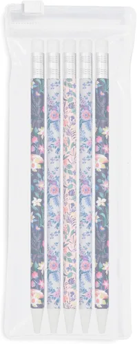 Vista 2 de Vera Bradley Juego de 5 lápices mecánicos, lápices con minas de 0.028 in (primavera 24 Medley)