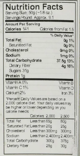 Vista 7 de Sincerely Nuts Dátiles secos sin hueso sin azúcar añadido, 1 libra, piezas de dátiles secos enteros frescos sin azúcar - Dátiles naturales sin