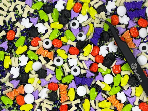 Vista 9 de Candy Eyes Globos de ojos de caramelo Caramelo de globo ocular Caramelo de globo ocular de Halloween Globos oculares comestibles