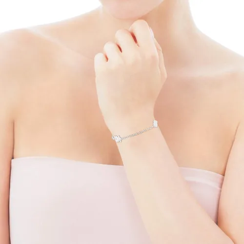 Vista 4 de TOUS Pulsera de oso en plata de ley., Plata de ley
