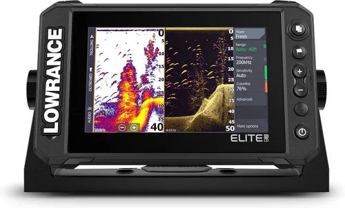 Vista 9 de Lowrance Elite FS Fishfinder/Chartplotter, disponible con y sin transductor