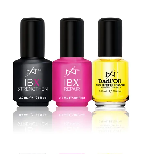Vista 2 de Esmalte de uñas NUEVO! Mini paquete Duo con aceite Dadi gratis restauración de uñas protectoras