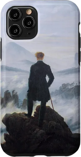 Vista 29 de The Wanderer Above The Sea of Fog - Caspar David Friedrich Case for iPhone 17