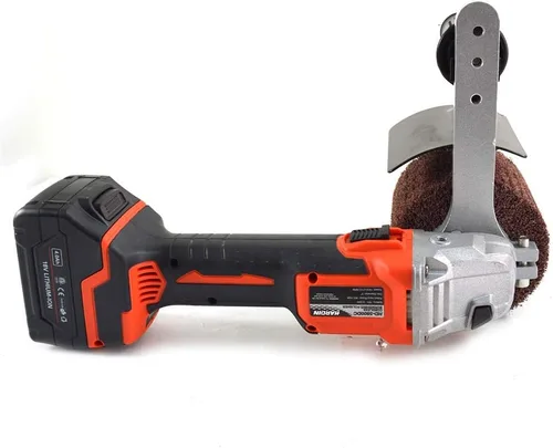 Vista 3 de Hardin HD-5800-DC 18V 4.0Ah Litio-Ion Brushless Burnisher inalámbrico con rueda de aleta abrasiva