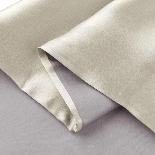 Vista 5 de uxcell Funda de almohada de seda satinada para cabello y piel, resistente a las arrugas, a la decoloración, seda natural, 1 unidad, funda