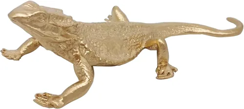 Vista 10 de Escultura de Hormiga Dorada, Ornamento de Insecto de Metal Sólido, Mini Figurilla de Hormiga para Decoración de Escritorio en Casa, Oficina, Jardín
