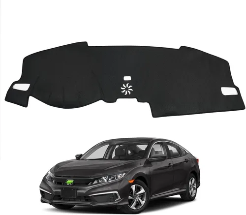 Vista 28 de Autorder - Tapete para salpicadero para 2007-2013 Chevy Chevrolet Silverado/GMC Sierra con dos guanteras, accesorios, cubierta de salpicadero