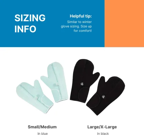 Vista 8 de NatraCure Guantes para terapia de frío, Verde