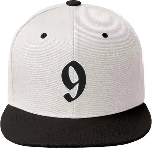 Vista 369 de Daxton Gorra clásica con visera de billete plano con letras del alfabeto inglés antiguo de la A a la Z