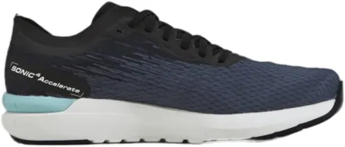 Vista 3 de Salomon Sonic 4 Accelerate - Tenis de correr para hombre, Negro azulado, D(M) US