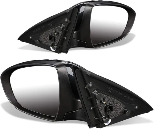 Vista 6 de Auto Dynasty Espejo retrovisor para puerta de visión lateral izquierda, compatible con Kia Optima 11-13