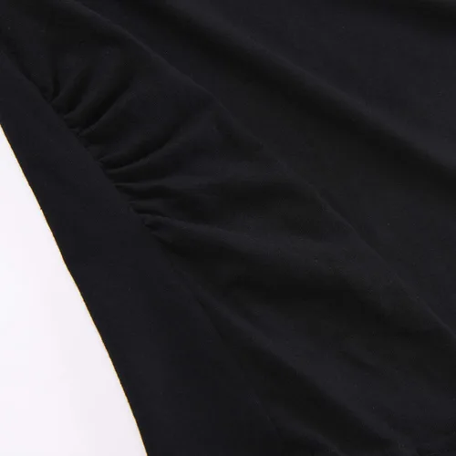 Vista 4 de Camisetas sin mangas de maternidad para mujer, fruncidas, sin mangas, básicas, camisa de maternidad, chaleco de embarazo