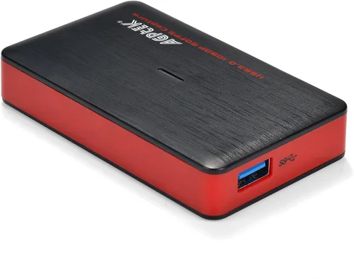 Vista 8 de Tarjeta de captura de juegos USB 3.0 HDMI Video HD 1080P 60FPS, dispositivo grabador de juegos de transmisión en vivo para PS4, Xbox One y Wii U