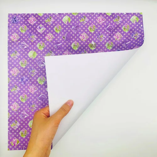 Vista 4 de Papel de tarjeta morado de 12 x 12 pulgadas, paquete de papel pesado de una sola cara, suministros para álbumes de recortes para manualidades