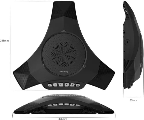 Vista 3 de MVOICE 8000 EX-B Altavoz Bluetooth ampliable para teléfono, conferencia y llamada de teléfono móvil (incluye micrófono de expansión)