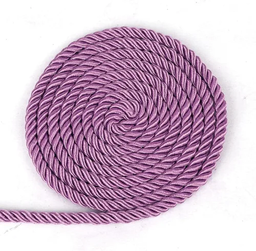 Vista 25 de BEL AVENIR Cuerda trenzada de 0.236 in y 16 yardas, cuerda decorativa de nailon hecha a mano para costura, manualidades, tapicería, decoración