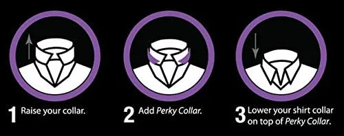 Vista 4 de Collar Perky el sistema de elevación de soporte para hombres o mujeres camisas de vestir