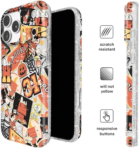 Vista 969 de VELVET CAVIAR Funda para iPhone 15, compatible con MagSafe, probada contra caídas de 10 pies, fundas protectoras de diseño, leopardo color rosa