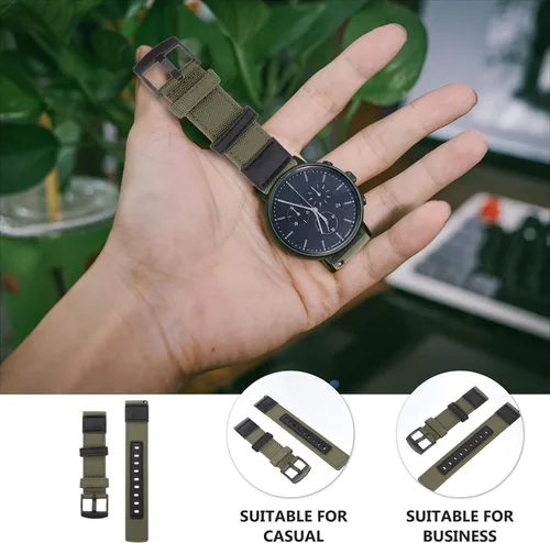 Vista 7 de Hemobllo Correa Smartwatch Band Braclets para hombres Correa para hombre Correa de reloj clásica Correa de pulsera para hombre Accesorios
