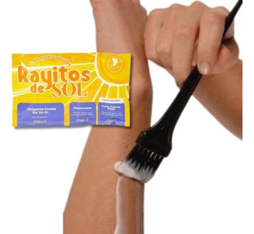 Vista 3 de Rayitos De Sol Kit Decoloracion De Vellos