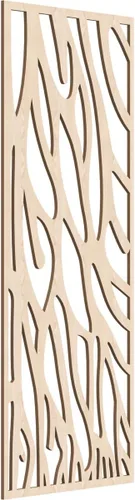 Vista 149 de 9 3/8"W x 24 3/8"H x 1/4"T Bristol Decorativos Paneles de Pared de Madera Calado, Cereza