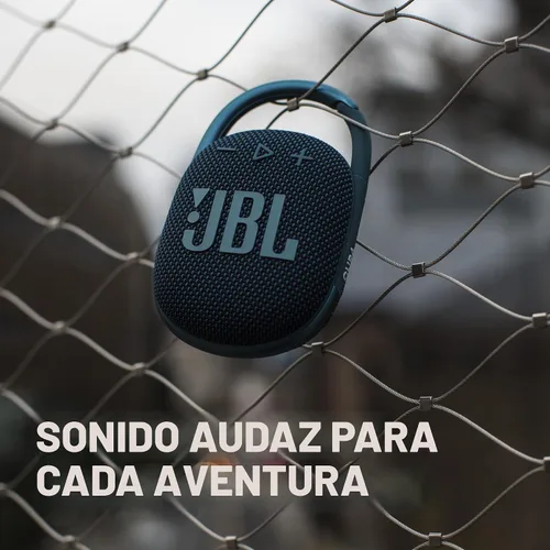 Vista 3 de JBL Clip 4: Altavoz portátil con Bluetooth, batería incorporada, característica impermeable y a prueba de polvo