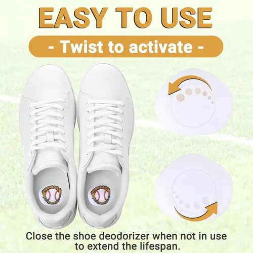 Vista 4 de Knixmax Bolas Desodorizantes Versátiles para Zapatos Bolsas de Gimnasio Ambientador para el Hogar para Armarios Casilleros Eliminador de Olores