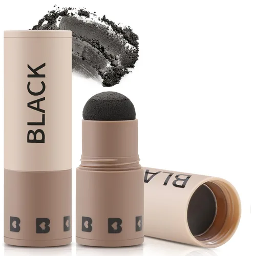 Vista 13 de Boobeen Barra de polvo de línea capilar para retoque de raíces y sombra de cabello, relleno de línea capilar impermeable para cubrir el cabello 01#