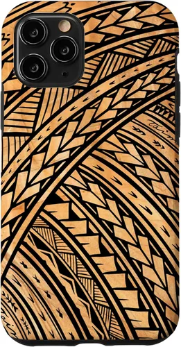 Vista 29 de Polynesian Art Island Inspired Case for iPhone 17