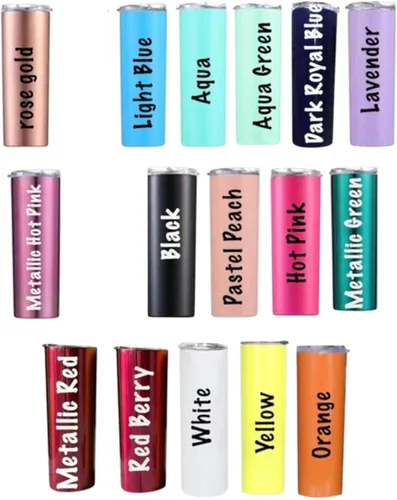Vista 2 de Vaso personalizado con nombre personalizado, tapa deslizante de acero inoxidable de 20 onzas