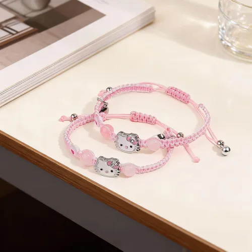 Vista 6 de Bonito juego de pulseras para parejas a juego de amistad, regalos del día de San Valentín para novia y novio alma gemela, regalos a juego