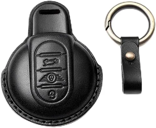 Vista 10 de SANRILY Funda para llavero para Mini Cooper sin llave, Negro