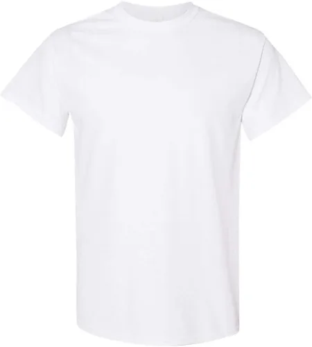 Vista 45 de Gildan Camiseta en Blanco - Estilo 5000 Unisex para Adulto